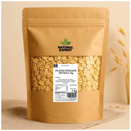 PŁATKI OWSIANE ZWYKŁE 1kg