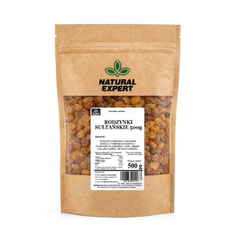 RODZYNKI SUŁTAŃSKIE 500g
