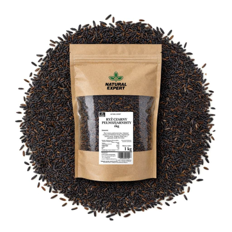 RYŻ CZARNY PEŁNOZIARNISTY 1kg