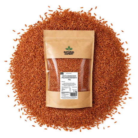 RYŻ CZERWONY PEŁNOZIARNISTY 1kg