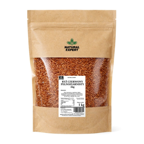 RYŻ CZERWONY PEŁNOZIARNISTY 1kg