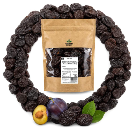 ŚLIWKA SUSZONA NATURALNA 1kg
