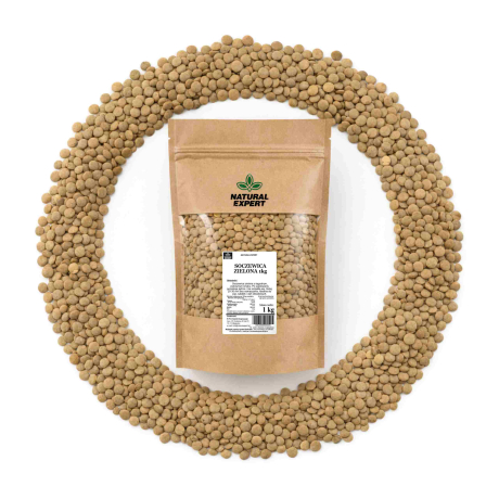 SOCZEWICA ZIELONA 1kg