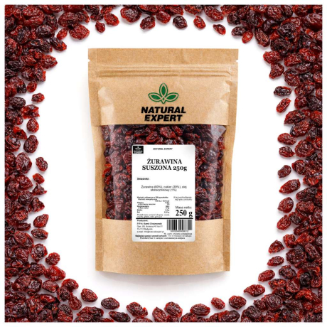 ŻURAWINA SUSZONA 250g