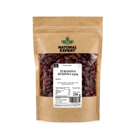 ŻURAWINA SUSZONA 250g