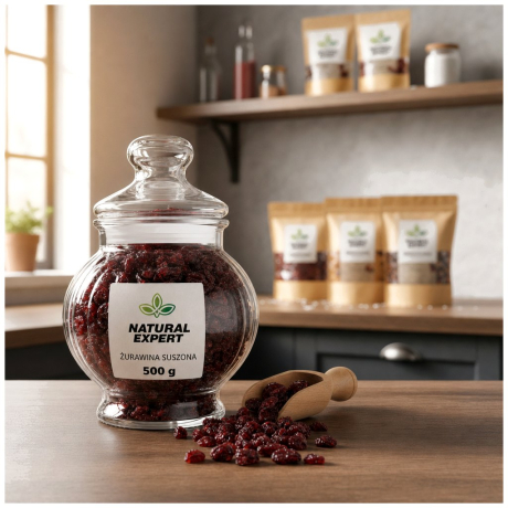 ŻURAWINA SUSZONA 500g