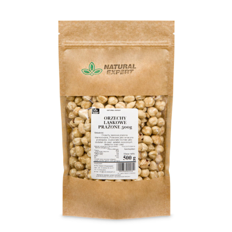 ORZECHY LASKOWE PRAŻONE 500g
