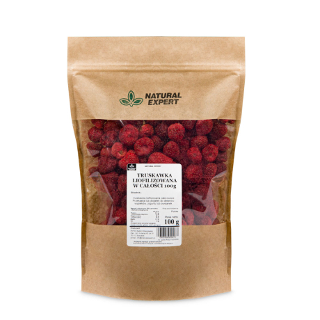 TRUSKAWKA LIOFILIZOWANA W CAŁOŚCI 100g
