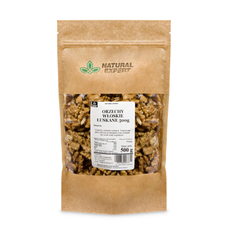 ORZECHY WŁOSKIE ŁUSKANE 500g